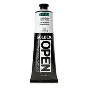 GOLDEN OPEN Akrilna barva s počasnim sušenjem 148 ml - 7275 ftalocianinsko zelena (rumeni odtenek)