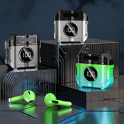 Brezžične slušalke RuggedFlip Pro - Bluetooth 5.2, 3 glasbeni načini, čvrsta postaja in Hi-Fi stereo zvok, ki te bo preprosto navdušil