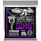 Ernie Ball 3120 Coated Electric Titanium RPS Power Slinky