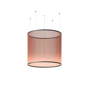 Vibia LED viseča svetilka ARRAY rdečerjava 113x124 valj 927 dim - Dnevna soba/jedilnica - Dizajn - Medenina