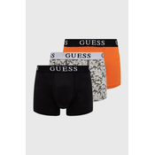 Bokserice Guess JOE 3-pack za muškarce, boja: crna, U4GG15 K6YW0