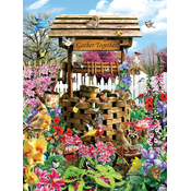 Sunsout - Puzzle Birds at the Wishing Well - 1 000 kosov