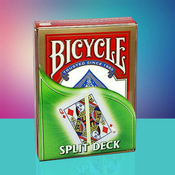 Bicycle Split Deck RedBicycle Split Deck Red