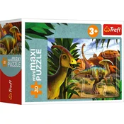 Trefl Puzzle Svet dinozavrov: Parasaurolophus 20 kosov