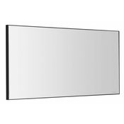 Ogledalo v okvirju AROWANA, 1000 x 500 mm, mat črno - Črna - Aluminij - Ogledala v okvirju