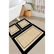 Lessentiel Maison Set prostirki za kupatilo Regona, 3 Komada, Bež