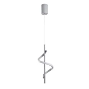 Opviq Lustera Viseći Metalni, 16x16x50/100cm, Beli