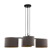 EGLO Viseca lampa HONDURAS 4xE27 132 cm kapucino/zlatna 390093
