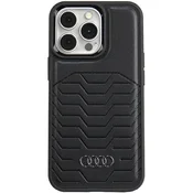 Audi Etui Audi iz sintetičnega usnja z MagSafe za iPhone 13 Pro Max - črno