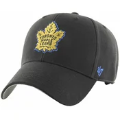 Toronto Maple Leafs Hokejska kapa s šiltom NHL 47 MVP Metallic Snap Black