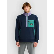 Billabong Boundary Shore Half-Zip Fleece Sweater grape leaf