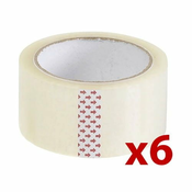 Lepilni trak 6x 48mm x 60m, prozoren