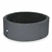 shumee Suhi bazen 110x40 Corduroy Graphite brez žogic