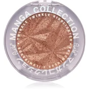 Rude Cosmetics Manga Collection Twinkle Twinkle Highlighter kompaktni pudrasti osvetljevalec odtenek Rudekos Dragon 4 g