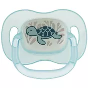 Silikonska duda Canpol - Love & Sea, 0-6 m, plava