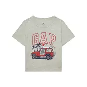 Gap Majica 779639-00 Siva Regular Fit