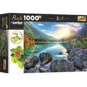 Trefl - Puzzle 2v1 puzzle Jazero Hintersee + triediče - 1 000 kosov