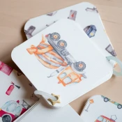 Its a moms world Džepno izdanje edukativnih kartica za decu Radne mašine