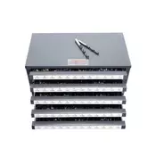 VEVOR omara za doziranje svedrov pet predalov 375x200x200 mm siva