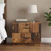 Nocni ormar Staro drvo 62 x 34,5 x 44,5 cm Konstruirano drvo