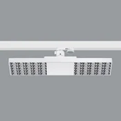 ERCO Jilly 230V BT 15W ovalno širok 830 bela/srebrna - Študija/pisarna - bela (RAL 9002), srebrna - Plastika
