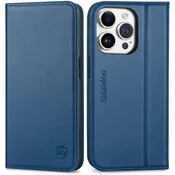 Infostyle SHIELDON usnjena torbica za iPhone 15 Pro - kraljevsko modra
