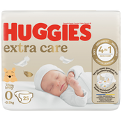 HUGGIES® Jednokratne pelene Extra Care 0 (do 4 kg) 25 kom.