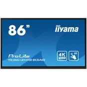 86 iiWare10 , Android 11, 40-Points PureTouch IR with zero bonding, 3840x2160, UHD VA panel, Metal Housing, Fan-less, Speakers 2x 16W front, VGA, HDM
