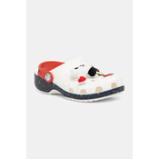 Crocs Natikači Classic Peanuts 21112 Bela