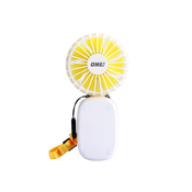 Generic Nov zložljiv prenosni mini ventilator Creative Handheld Fan Desktop Mute Viseči vrat Majhen ventilator (1 kos), (21125948)