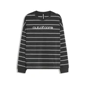Bershka Majica črna/bela