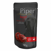 Vrečka Piper Platinum Pure govedina in rjavi riž 150 g