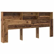 Vidaxl Posteljna glava Star les 220 x 19 x 101,5 cm Konstruiran les