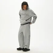 Cropp - Sportske jogger pantalone s printom - light grey