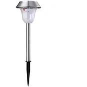 Mks Solarna baštenska lampa, LED, Srebrne boje