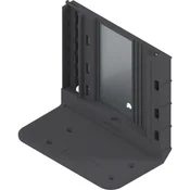 BLUM SERVO-DRIVE pritrdilni kotnik, 2-delni, 95x138, umetna masa, temno siva