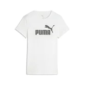 PUMA Essentials Logo Tee Women, Clothing, White, XL