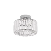 Plafonska svetiljka VETRO 1xE27/15W/230V precnik 24,5 cm matni hrom