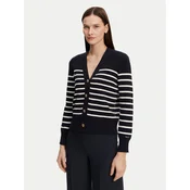 Gant Pletena jopica 4805319 Mornarsko modra Regular Fit