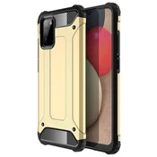 Overboard Ovitek TECH ARMOR za Samsung Galaxy A02s, zlat