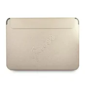 Guess Pokrov za prenosnik Guess Saffiano Script 13 - zlat