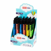 Spokey Easy Venturio kroglično pero, modro polželezno polnilo, 0,7 mm, 24 kosov v pakiranju, mešanica barv