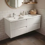 Skye Decor Kupatilski ormaric sa umivaonikom, Beli