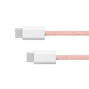 USB-C na USB-C kabel 60 W 1,5 m roza Kruger&Matz Basic