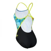 Womens swimwear michael phelps oasis racing back multicolor/black 28