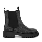 Škornji Juicy Couture EO-CS6590-10 Črna