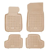 Rubber car mats BMW 3 2007-2013 (E93, cabrio, beige)