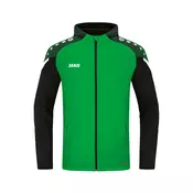 JAKO Sportska jakna travnato zelena / crna / bijela