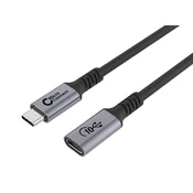 USB-C podaljšek 2m, 20Gbps, 100W, Gen2x4