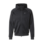 NIKE Športna jopa na zadrgo Sphere antracit/bela